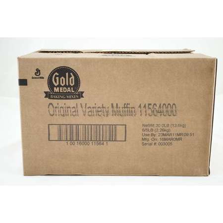 GOLD MEDAL Gold Medal Baking Mixes Original Variety Muffin Mix 5lbs, PK6 16000-11564